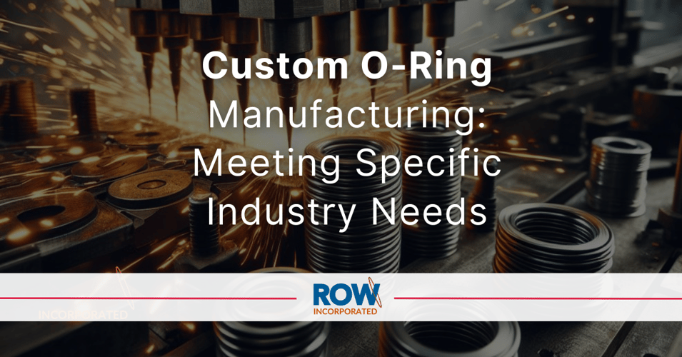 Custom O-Ring Manufacturing: Meeting Specific Industry Needs